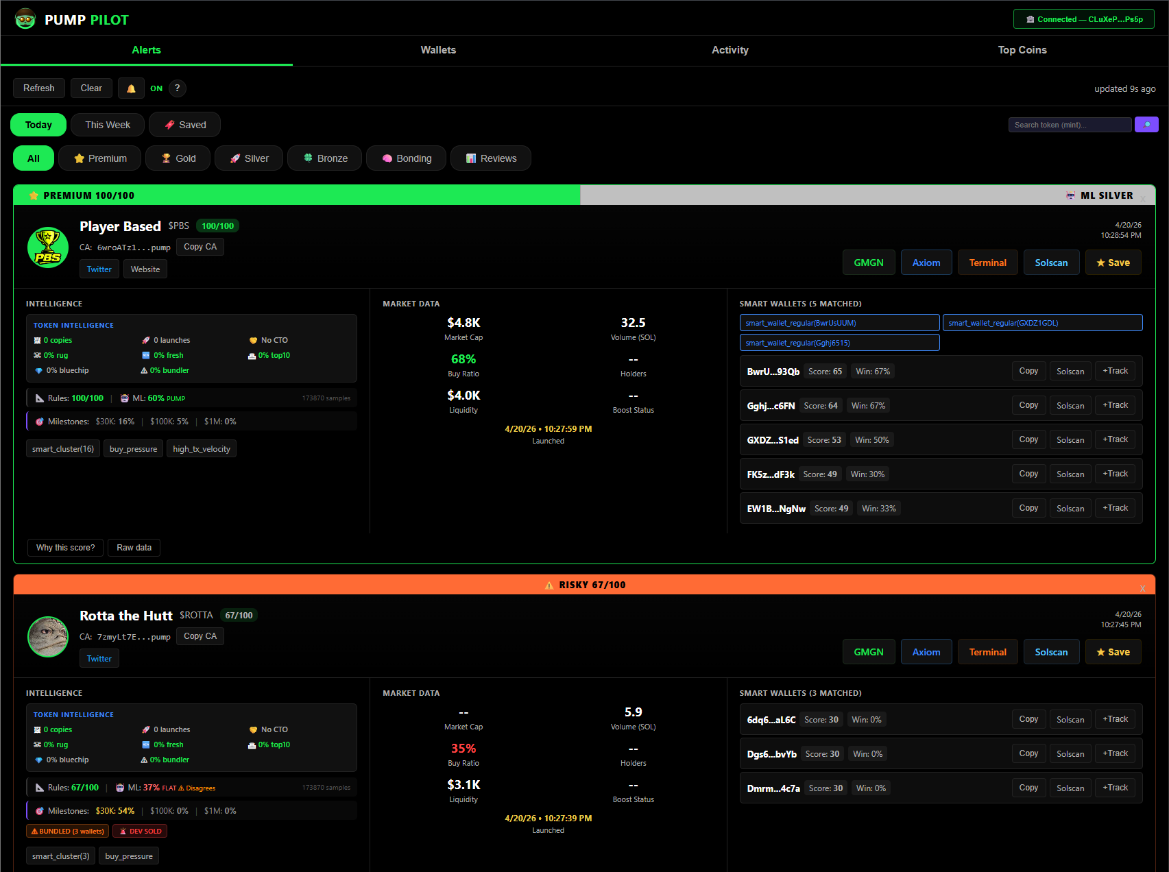 Pump Pilot app preview