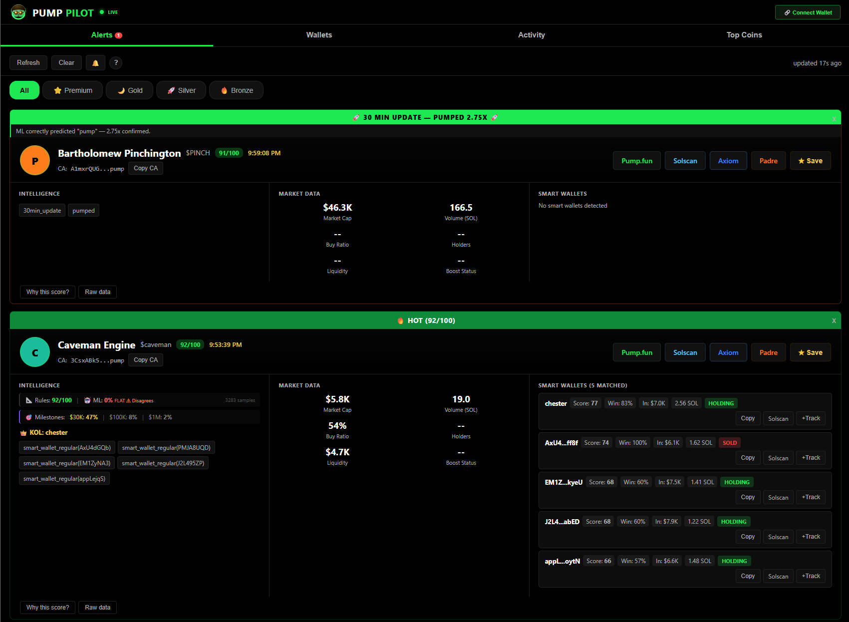 Pump Pilot app preview