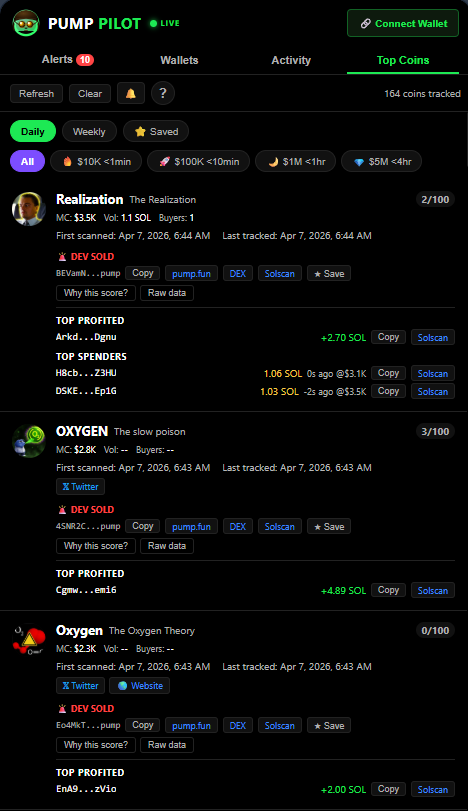 Pump Pilot extension preview